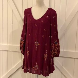 Free People Embroidered Dress